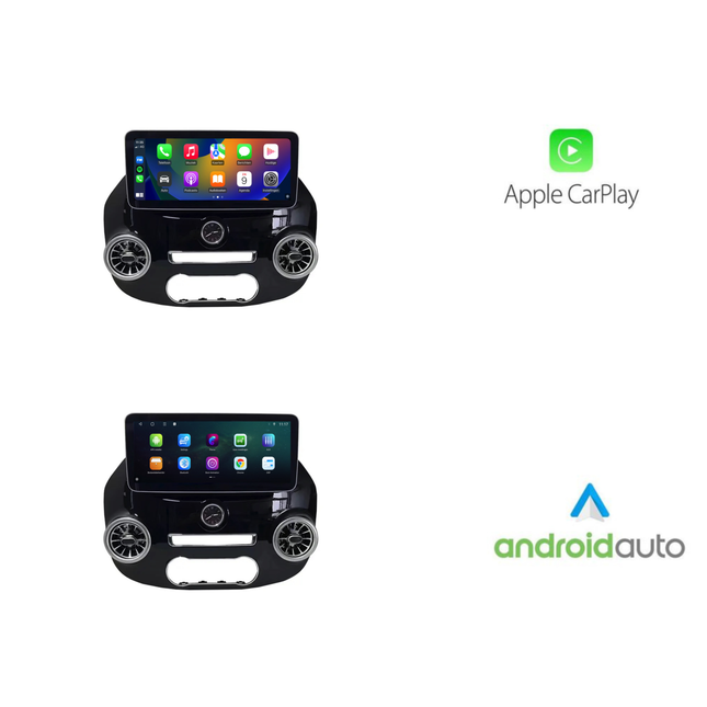 Mercedes Vito W447 | Android 13 | Autoradio | 4GB+64GB | 2014 t/m 2023 | CarPlay & Android Auto
