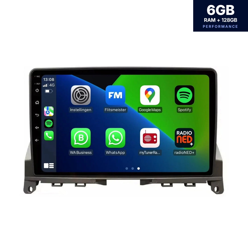 Mercedes | C-Class | W204 | Android 13 | Car radio | 2007 to 2011 | CarPlay