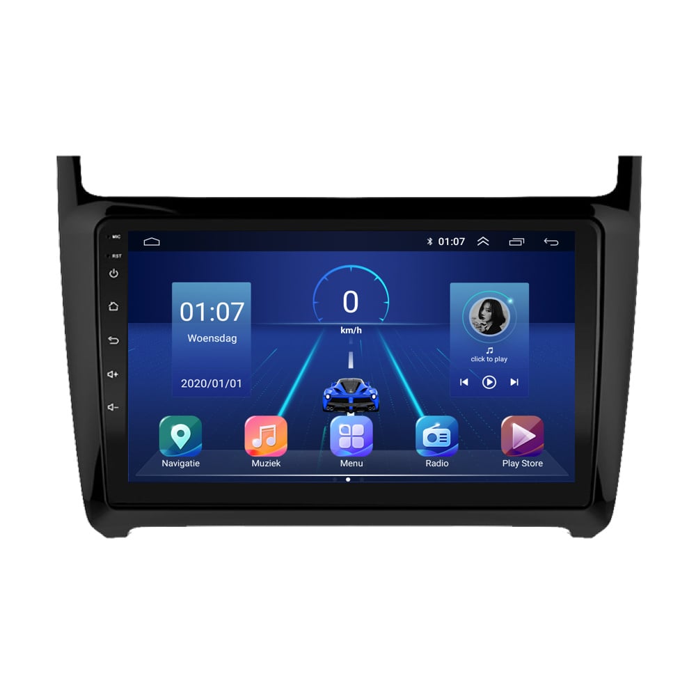 Volkswagen Polo | Androide 13 | Radio de coche | 2009 a 2017 | Carplay y Android Auto