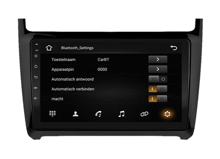 Volkswagen Polo | Android 13 | Autoradio | 2009 t/m 2017 | Carplay & Android Auto