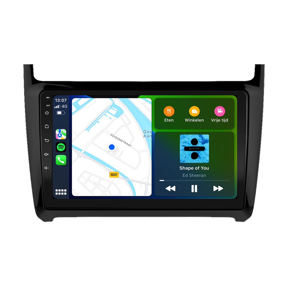 Volkswagen Polo | Androide 13 | Radio de coche | 2009 a 2017 | Carplay y Android Auto