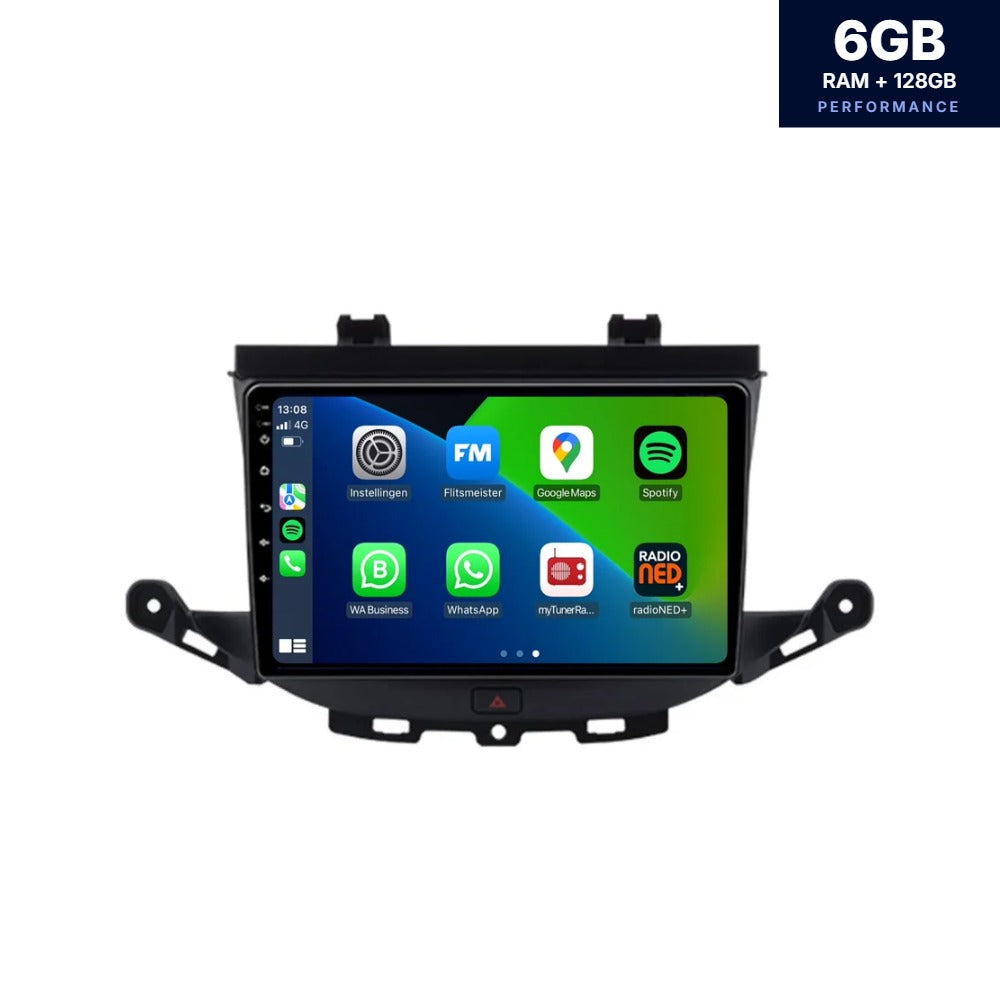 Opel Astra K car radio CarPlay & Android Auto | 2016-2021