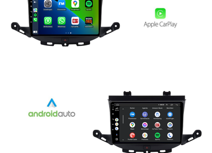 Opel Astra | Astra K | Astra Turbo | Android 13 | Autoradio | 2016 t/m 2021 | Carplay & Android Auto