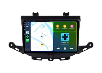 Opel Astra | Astra K | Astra Turbo | Android 13 | Autoradio | 2016 t/m 2021 | Carplay & Android Auto