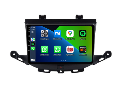 Opel Astra | Astra K | Astra Turbo | Android 13 | Autoradio | 2016 t/m 2021 | Carplay & Android Auto