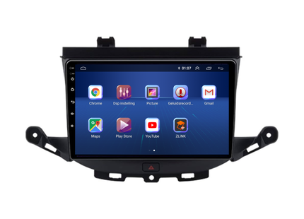 Opel Astra | Astra K | Astra Turbo | Android 13 | Autoradio | 2016 t/m 2021 | Carplay & Android Auto