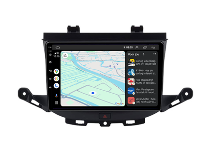 Opel Astra | Astra K | Astra Turbo | Android 13 | Autoradio | 2016 t/m 2021 | Carplay & Android Auto