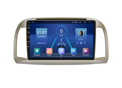 Nissan Micra | Android 13 | Autoradio | 2002 t/m 2010 | Carplay & Android Auto