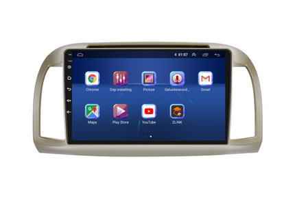 Nissan Micra | Android 13 | Autoradio | 2002 t/m 2010 | Carplay & Android Auto