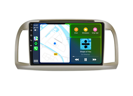 Nissan Micra | Android 13 | Autoradio | 2002 t/m 2010 | Carplay & Android Auto