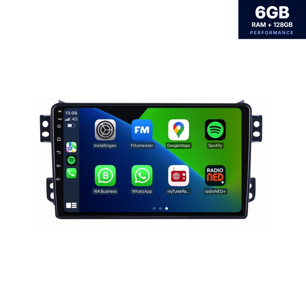 Suzuki Splash <tc>CarPlay</tc> & <tc>Android Auto</tc> radio de coche | 2008 a 2015 | Androide 15 | davilon