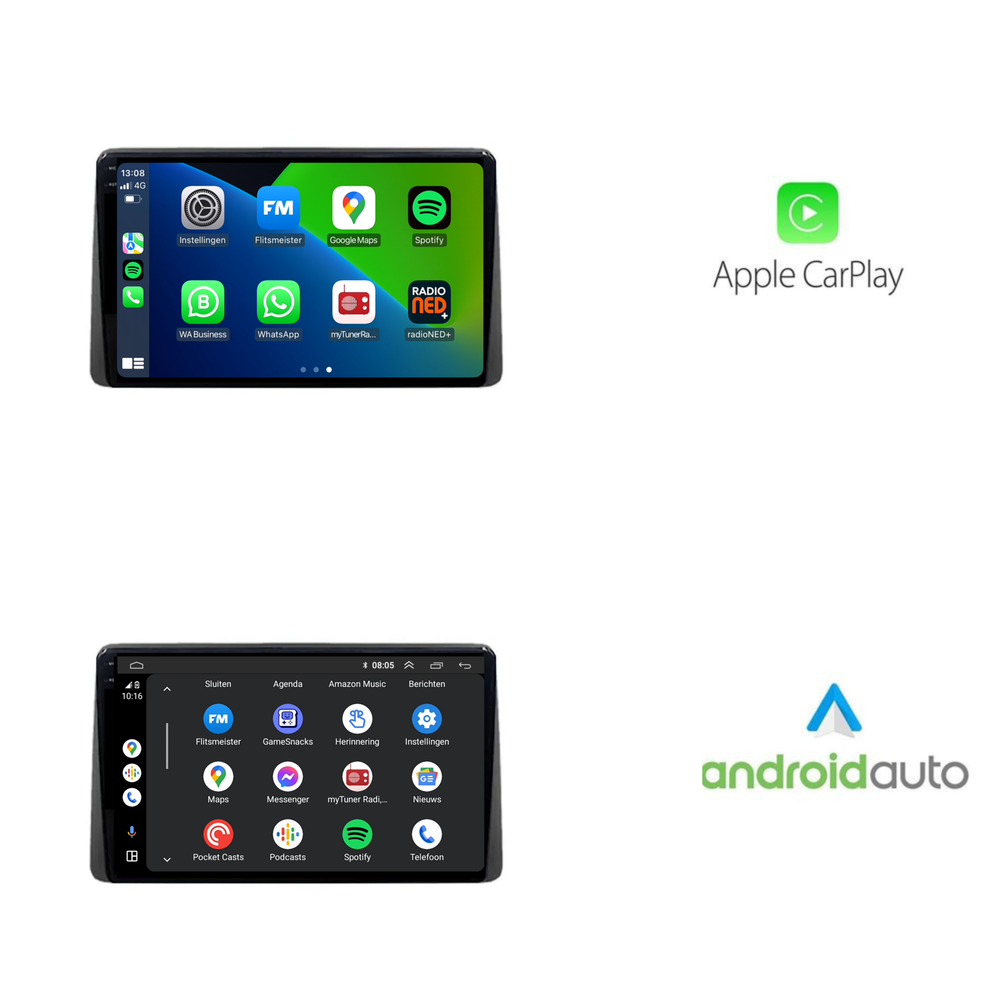 Dacia Duster | Androide 13 | Radio de coche | 2021 a 2024 | Carplay y Android Auto