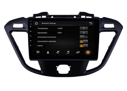 Davilon Ford Transit Custom Android Autoradio | 2013 t/m 2018 | CarPlay