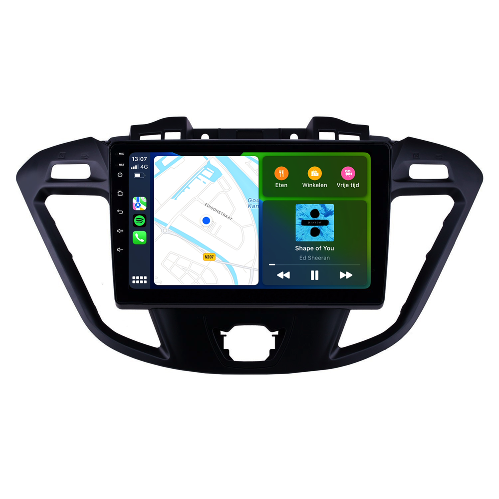 Radio de coche Android personalizada Davilon Ford Transit | 2013 a 2018 | carplay