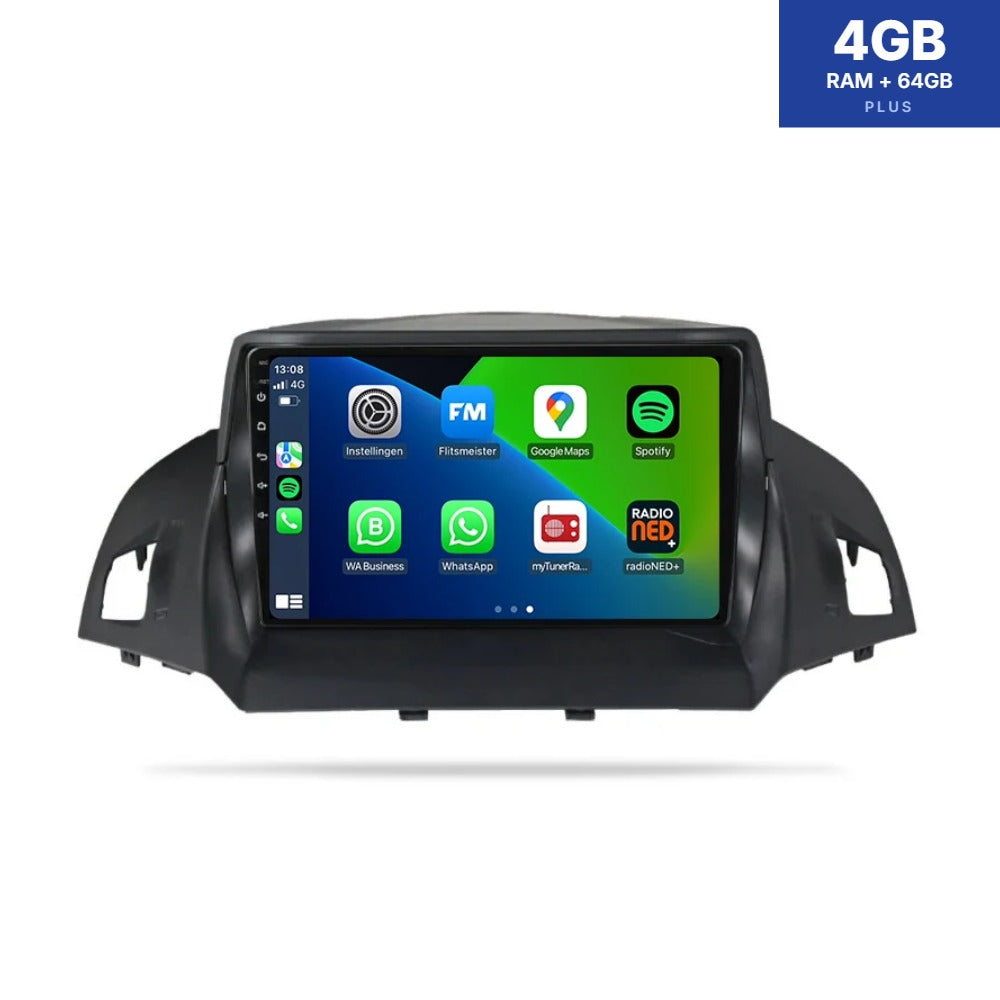 Ford Kuga / C-Max CarPlay & Android Auto autoradio | 2011–2017 | Android 13 | Davilon