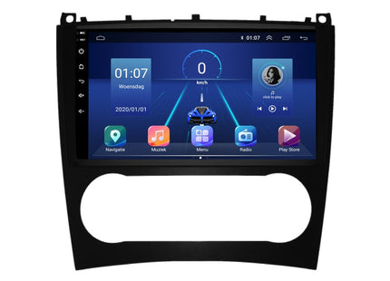 Mercedes C-Klasse W 203 | CLC W203 | CLK W209 | Android 13 | 2005 t/m 2011 | CarPlay & Android Auto