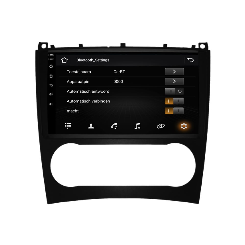 Mercedes Clase C W 203 | CVX W203 | CLK W209 | Androide 13 | 2005 a 2011 | CarPlay y Android Auto