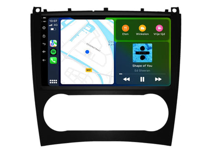 Mercedes C-Klasse W 203 | CLC W203 | CLK W209 | Android 13 | 2005 t/m 2011 | CarPlay & Android Auto