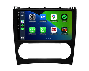Collection image for: Mercedes C-Klasse 2005 t/m 2010 Autoradio met CarPlay & Android Auto