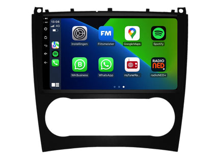 Mercedes C-Klasse W 203 | CLC W203 | CLK W209 | Android 13 | 2005 t/m 2011 | CarPlay & Android Auto