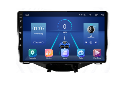 Peugeot 107 | Android 13 | Autoradio | 2015 t/m 2021 | CarPlay & Android Auto