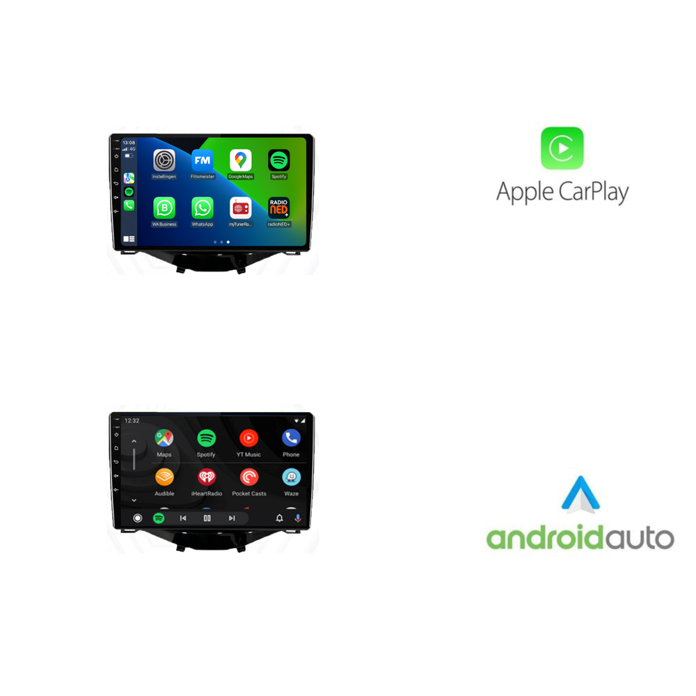 Toyota Aygo | X-Wave | Android 13 | Autoradio | 2015 t/m 2021 | CarPlay & Android Auto
