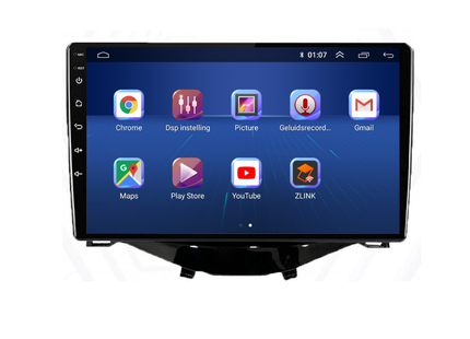 Peugeot 107 | Android 13 | Autoradio | 2015 t/m 2021 | CarPlay & Android Auto