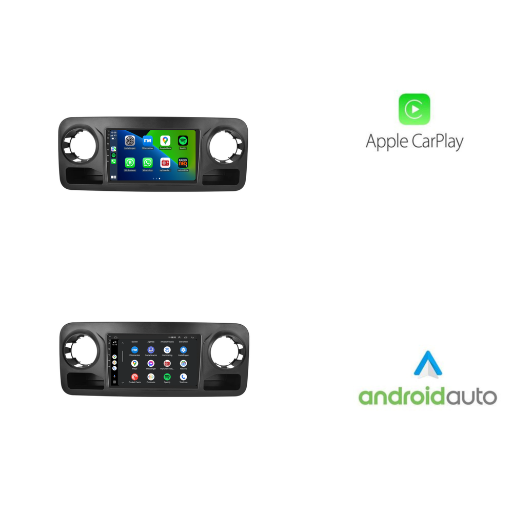 Mercedes Sprinter | Androide 13 | Radio de coche | 2018 a 2023 |  Carplay y Android Auto