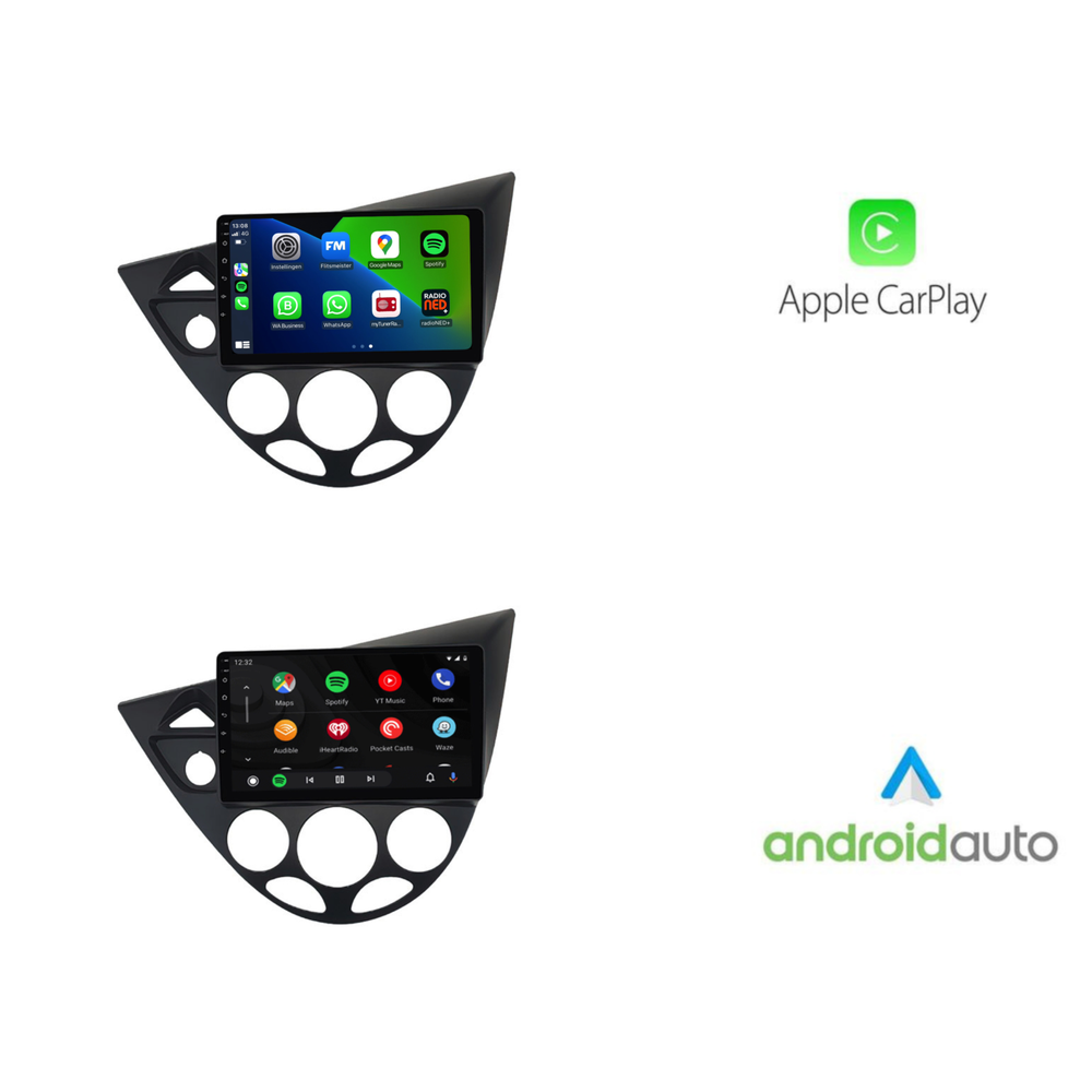 Ford Focus | Fiësta | Android 13 Autoradio | 1995 t/m 2004 | CarPlay