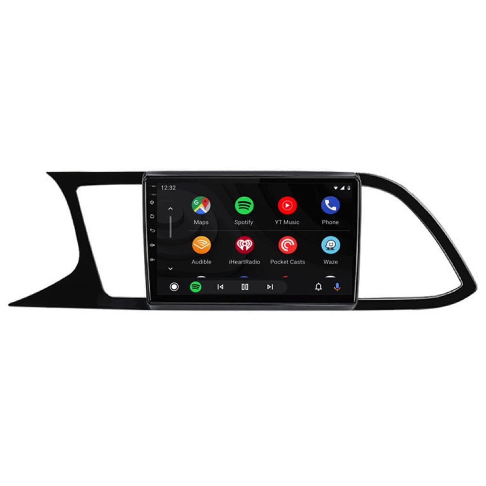Seat León | Androide 13 | Radio de coche | 2013 a 2018 | CarPlay y Android Auto