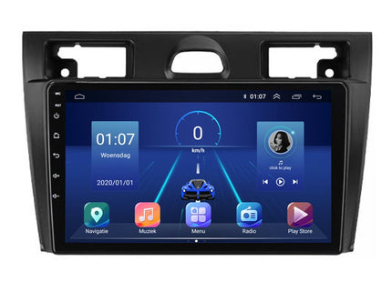 Ford Fiësta | Android 13 | Autoradio | 2006 t/m 2008 | CarPlay & Android Auto