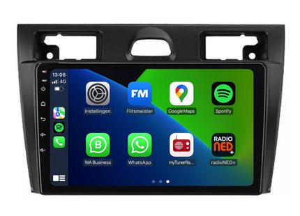 Ford Fiësta | Android 13 | Autoradio | 2006 t/m 2008 | CarPlay & Android Auto