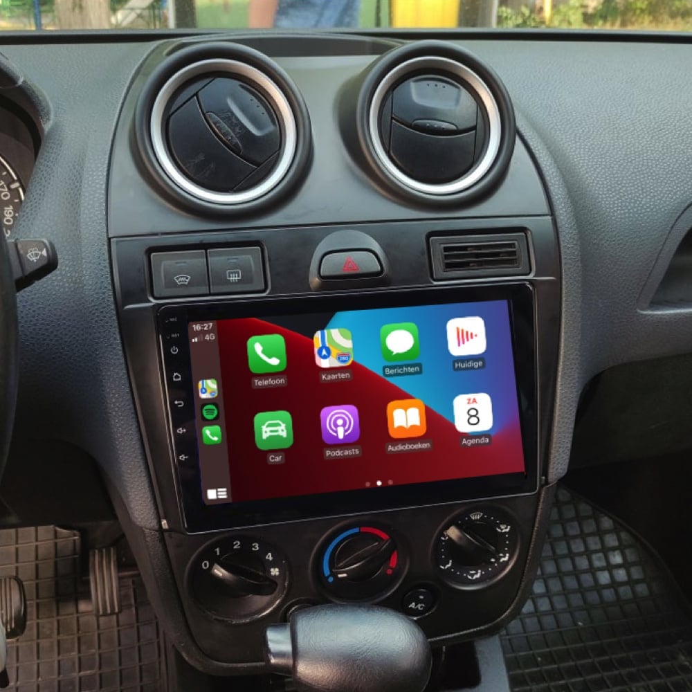 Ford Fiesta CarPlay car radio | 2006 to 2008 | Denago DNG-A14 | 9 inches | Android 13 | Wireless CarPlay & Android Auto