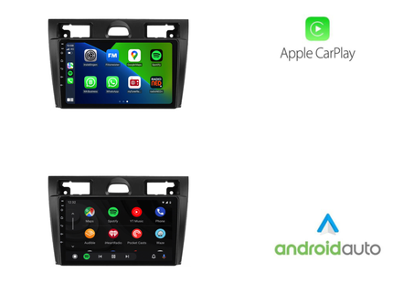 Ford Fiësta | Android 13 | Autoradio | 2006 t/m 2008 | CarPlay & Android Auto