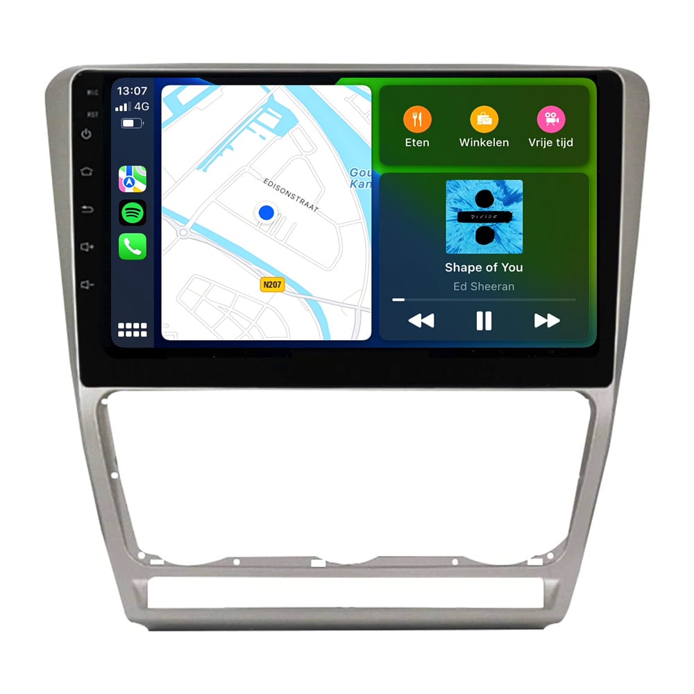 Skoda Octavia | Android 13 | Autoradio | 2005 t/m 2013 | Carplay & Android Auto