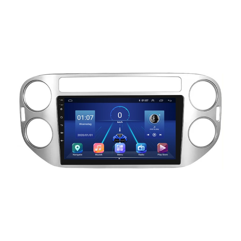 Volkswagen Tiguan | Android 13 | Autoradio | 2007 à 2015 | CarPlay & Android Auto