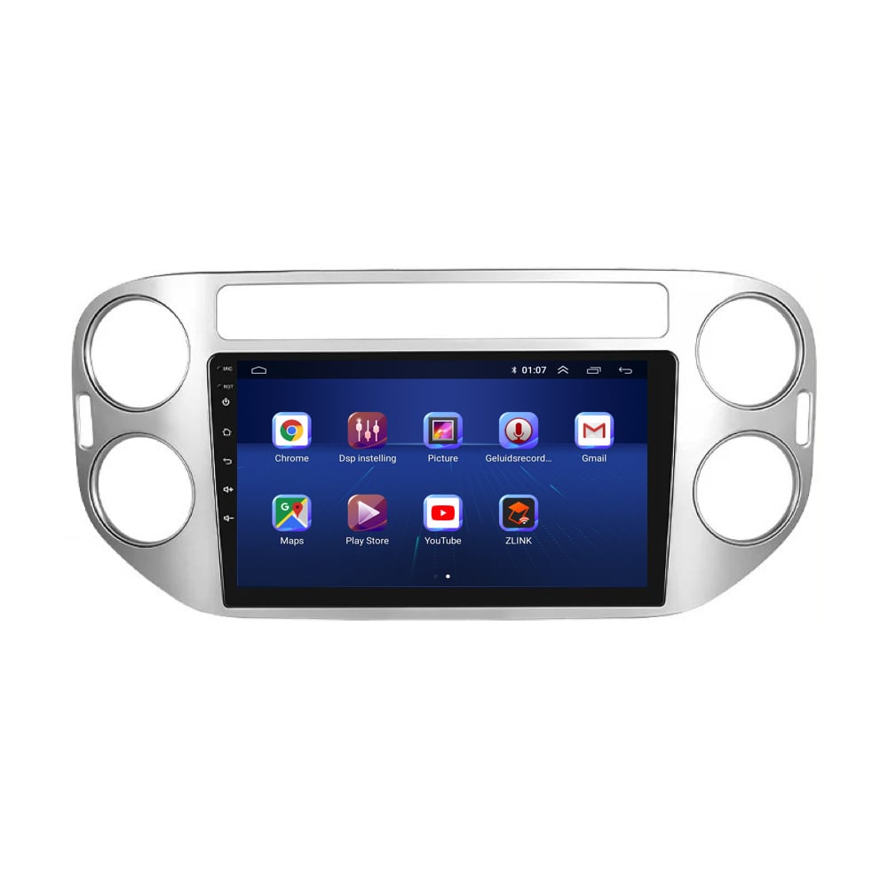 Volkswagen Tiguan | Android 13 | Autoradio | 2007 à 2015 | CarPlay & Android Auto