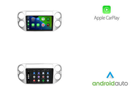 Volkswagen Tiguan | Android 13 | Autoradio | 2007 t/m 2015 | Carplay & Android Auto