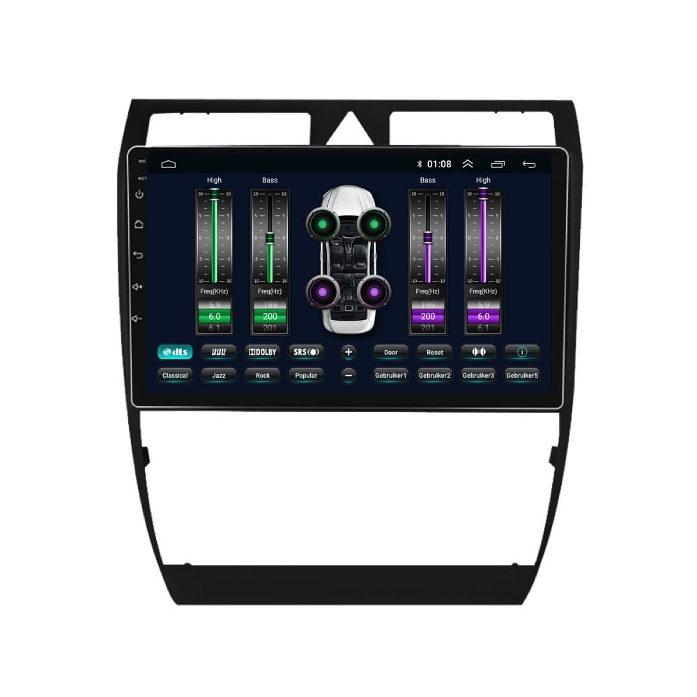Davilon Audi A6 | T6 | RS6 | Allroad | 1999 a 2004 | Androide 13 | Radio de coche | Carplay y Android Auto