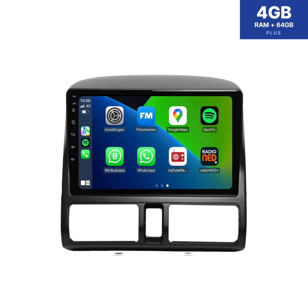 Honda CR-V <tc>CarPlay</tc> & <tc>Android Auto</tc> radio de coche | 2002 a 2006 | Androide 15 | davilon