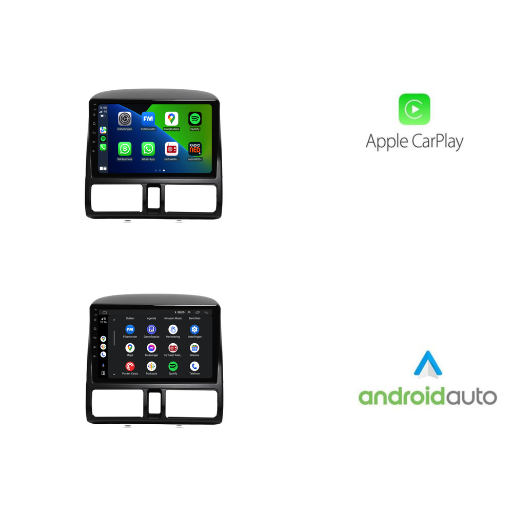 Honda CR-V | Android 13 | Autoradio | 2002 t/m 2006 | CarPlay & Android Auto