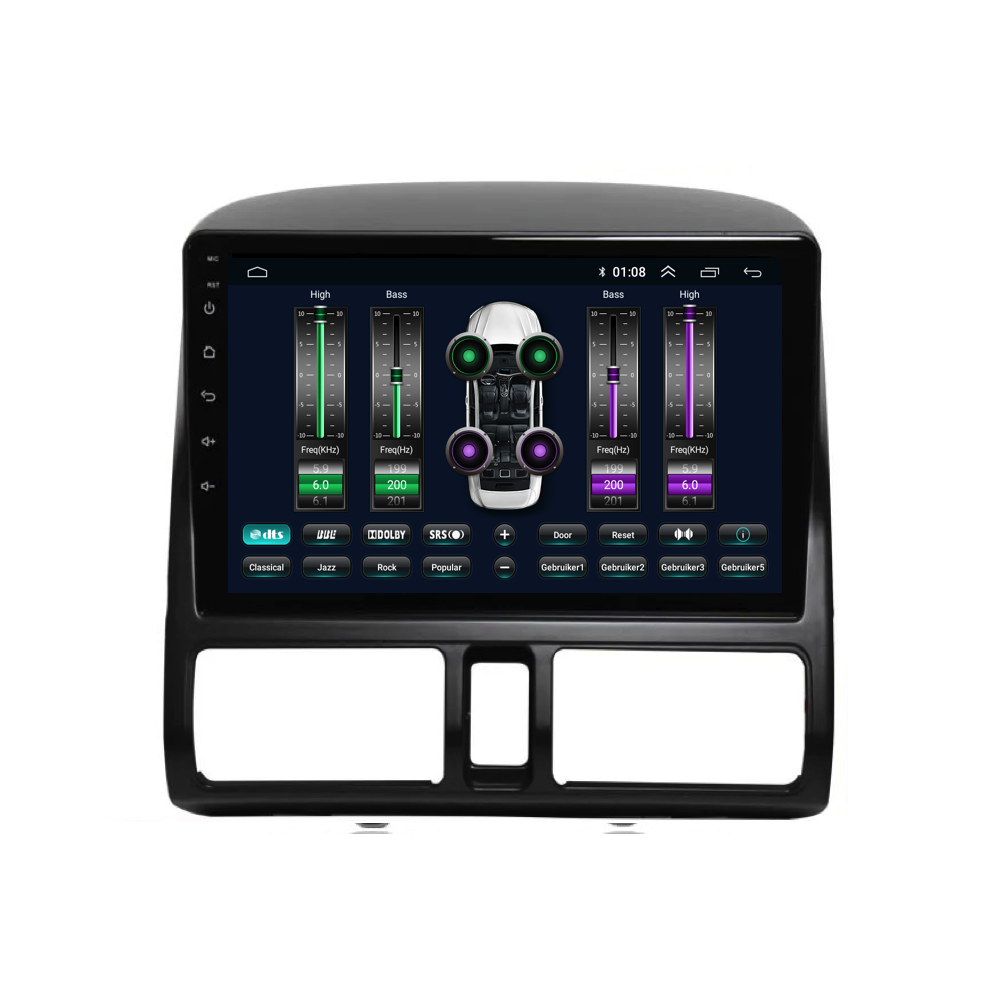 Honda CR-V | Android 13 | Autoradio | 2002 t/m 2006 | CarPlay & Android Auto