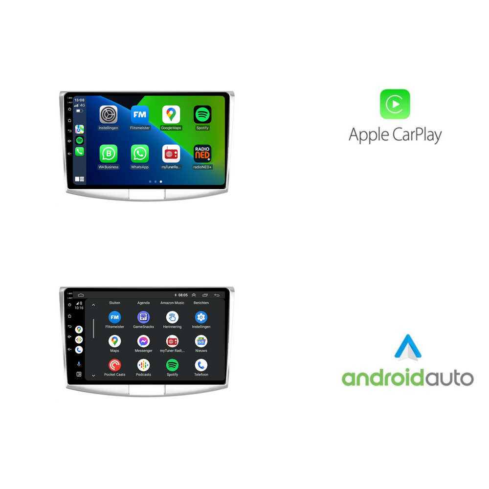Volkswagen Passat | Androide 13 | Radio de coche | 2005 a 2015 | CarPlay y Android Auto