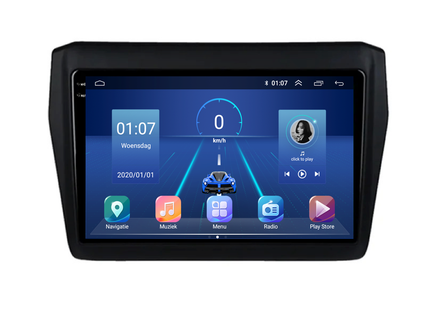 Suzuki Swift | Android 13 | Autoradio | 2017 t/m 2023 | CarPlay & Android Auto