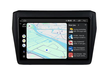 Suzuki Swift | Android 13 | Autoradio | 2017 t/m 2023 | CarPlay & Android Auto