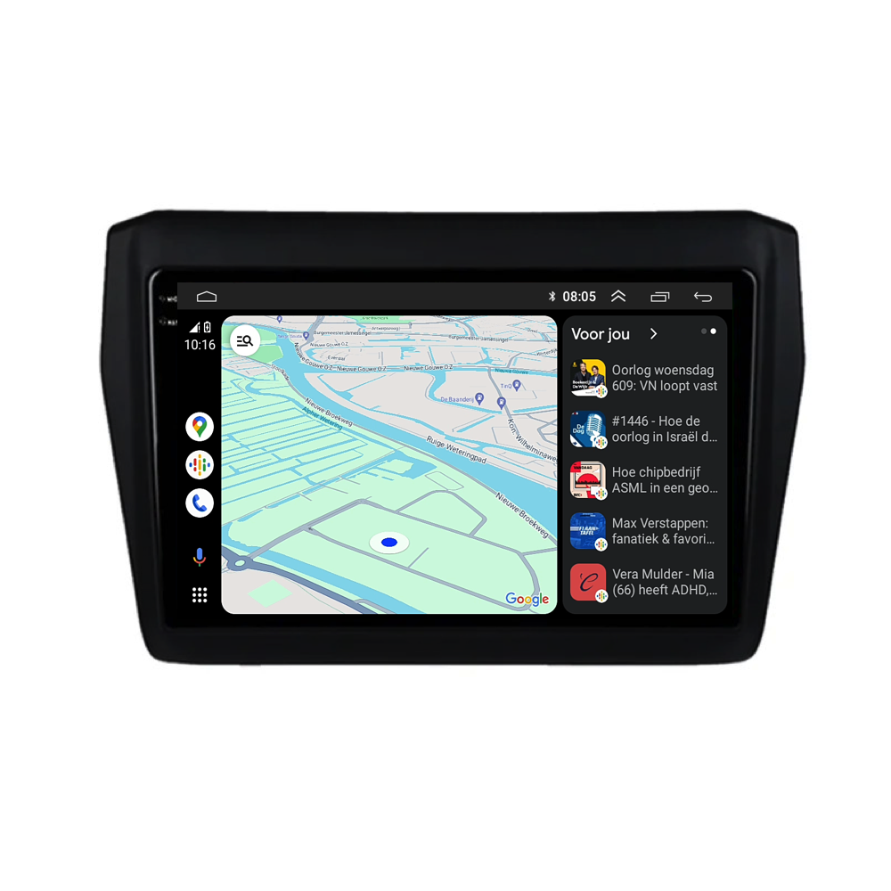 Suzuki Swift | Androide 13 | Radio de coche | 2017 a 2023 | CarPlay y Android Auto