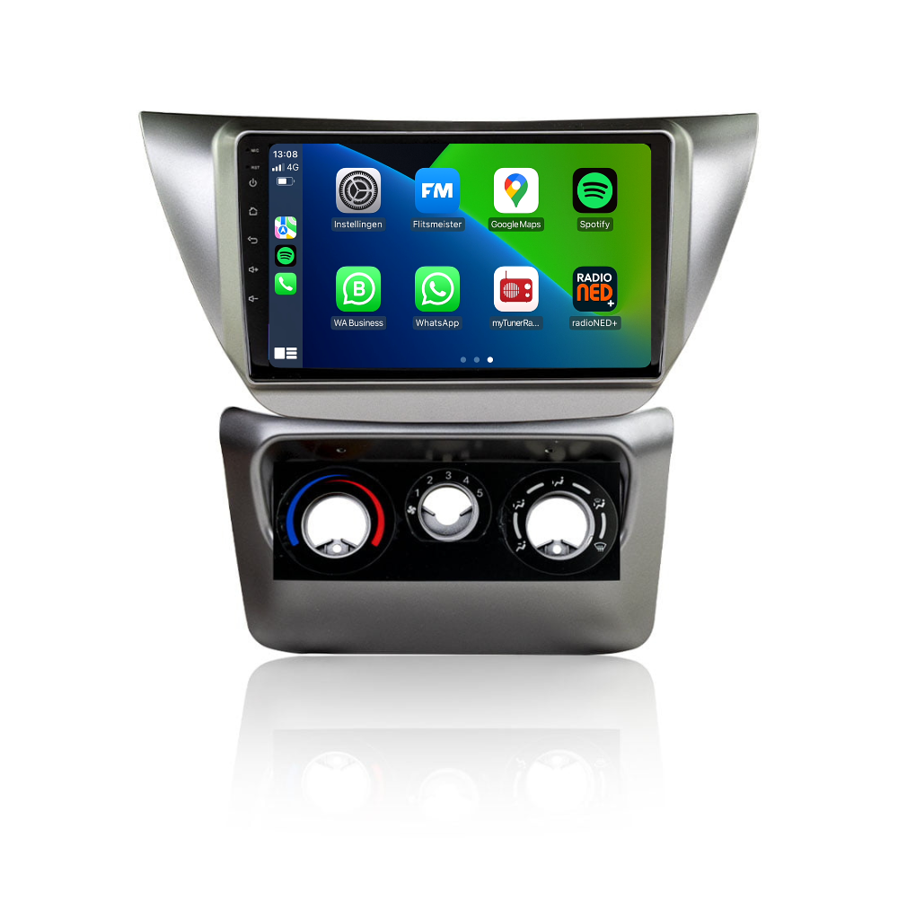Radio para coche Mitsubishi Lancer IX CarPlay | 2003 a 2007 | Android Auto
