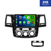 Toyota Hilux <tc>CarPlay</tc> & <tc>Android Auto</tc> Radio para coche | 2008 a 2016 | Android 13 | Davilon | Para aire acondicionado manual