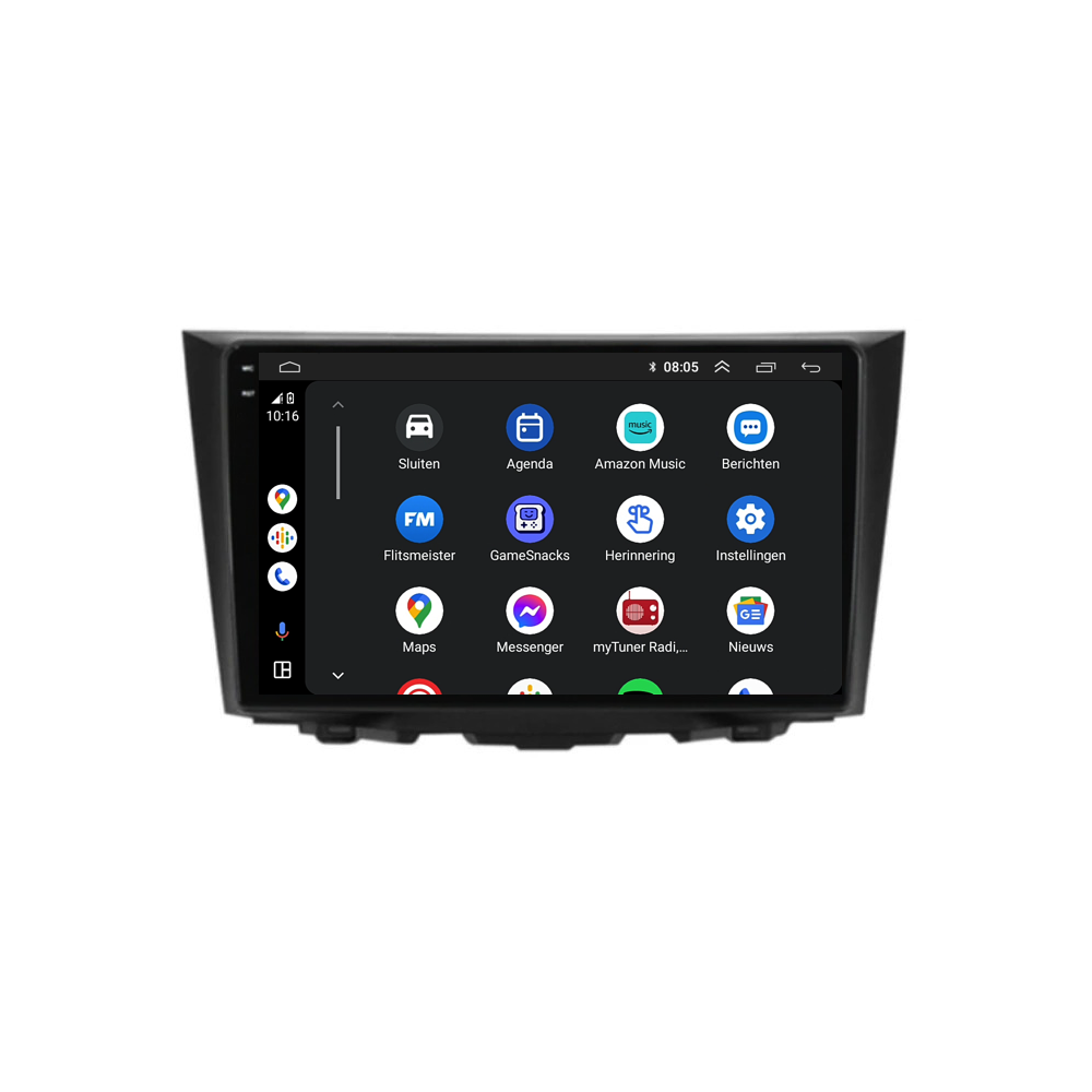 Suzuki Kizashi | Androide 13 | Radio de coche | 2009 a 2015 | CarPlay y Android Auto