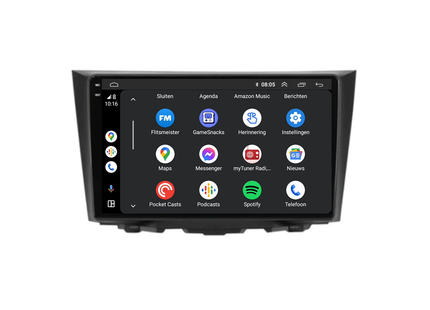 Suzuki Kizashi Android Autoradio | 2009 t/m 2015 | CarPlay